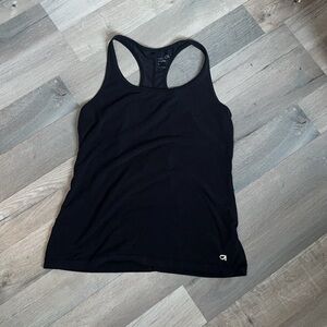 GAP Black Racerback Tank Top